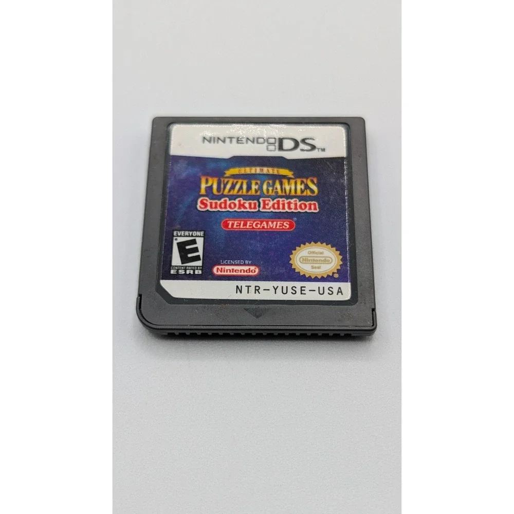 Nintendo DS Puzzle And Table Top Based Games Mixed Lot of 5 Cartridges Only